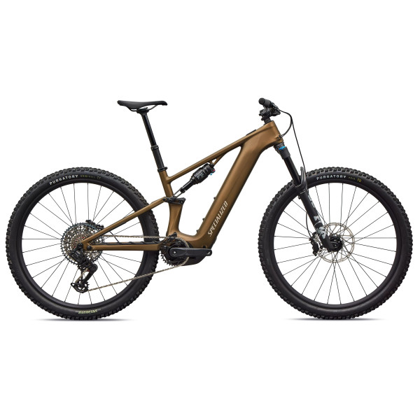Specialized Turbo Levo R Comp elektrijalgratas | Satin Burnt Gold Metallic - Sandstone Metallic