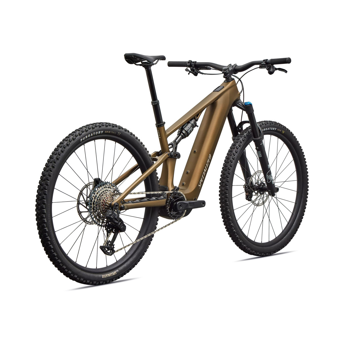 Specialized Turbo Levo R Comp elektrijalgratas | Satin Burnt Gold Metallic - Sandstone Metallic