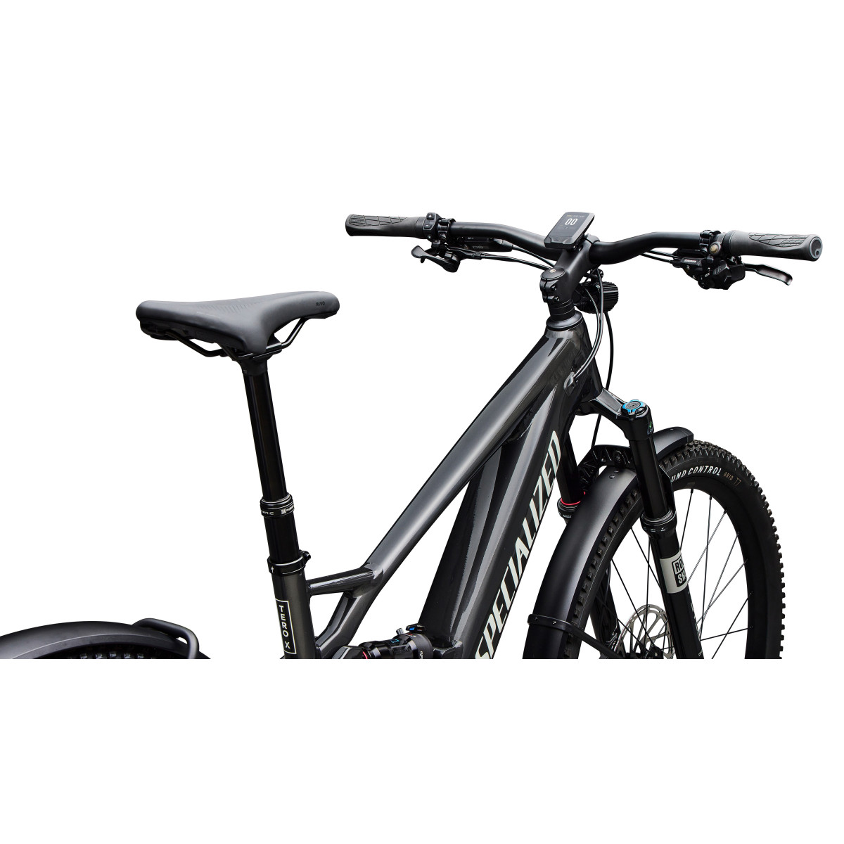 Specialized Turbo Tero X 6.0 elektrijalgratas | 27.5/27.5" | Gloss Metallic Obsidian - Birch White