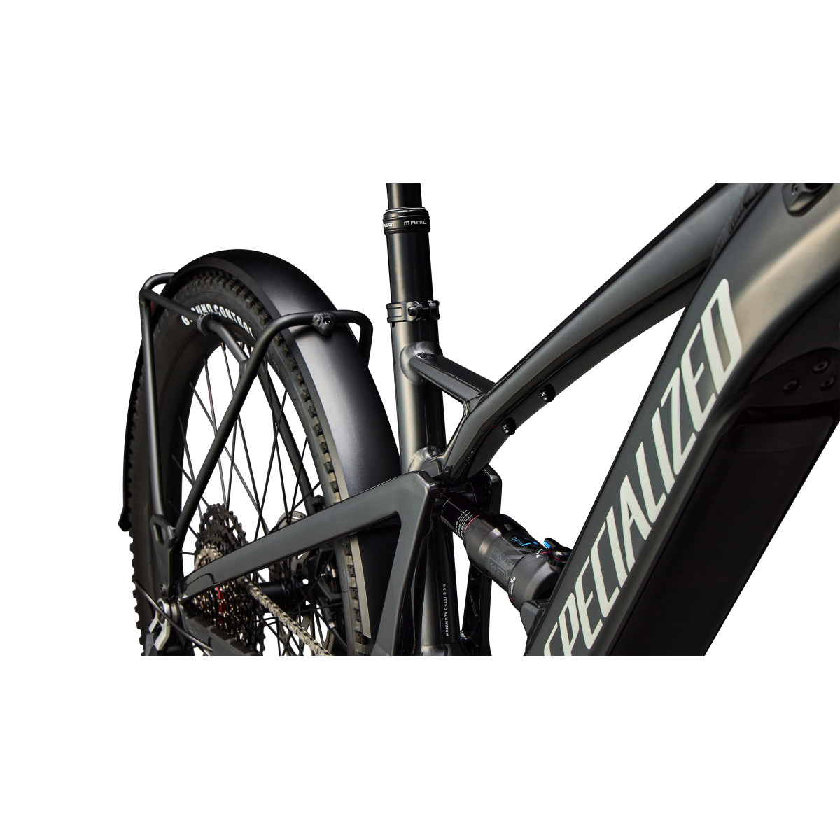 Specialized Turbo Tero X 6.0 elektrijalgratas | 27.5/27.5" | Gloss Metallic Obsidian - Birch White