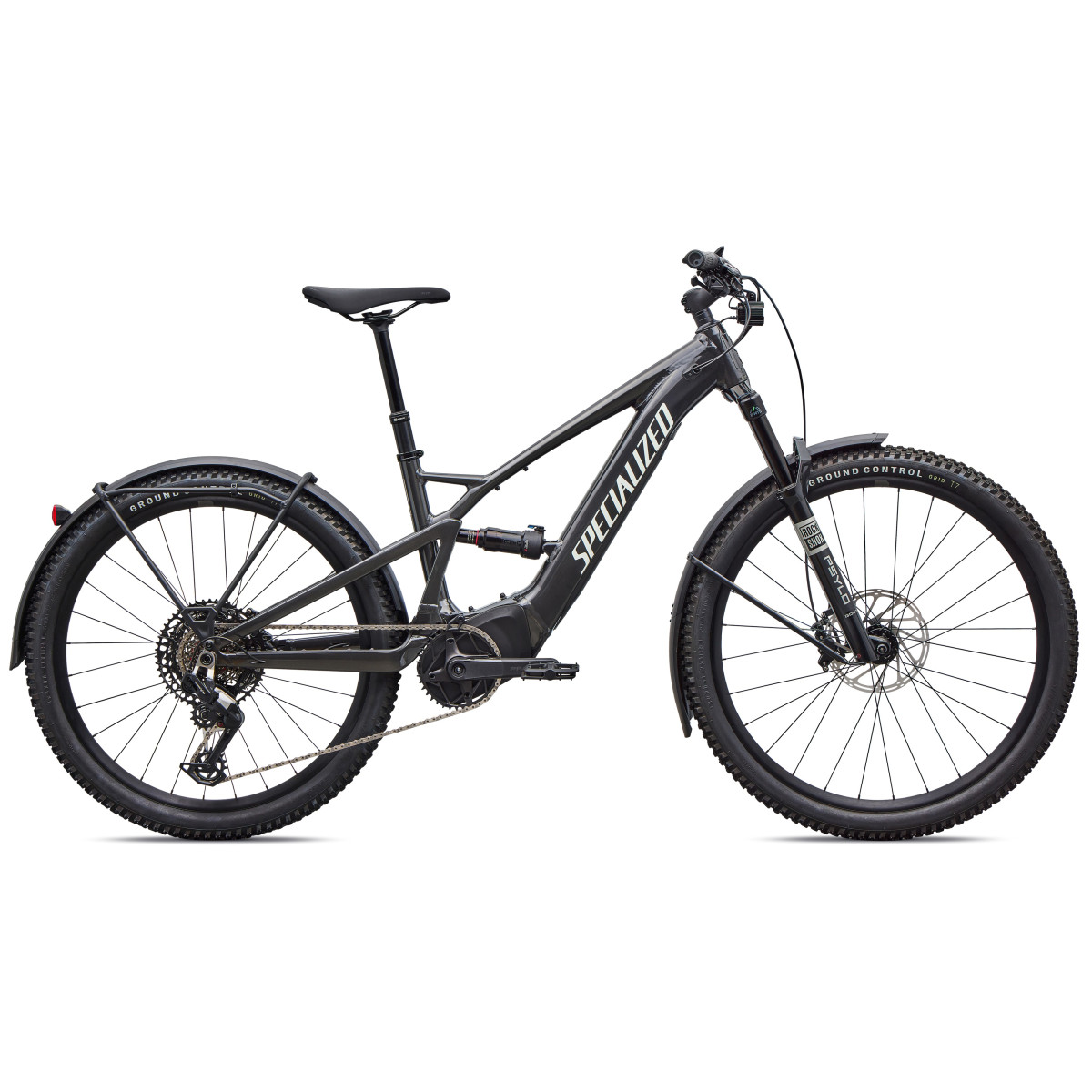 Specialized Turbo Tero X 6.0 elektrijalgratas | 27.5/27.5" | Gloss Metallic Obsidian - Birch White
