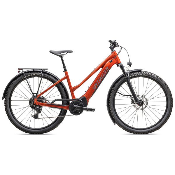 Specialized Turbo Tero 4.0 Step-Through EQ elektrijalgratas | Gloss Redwood - Satin Black Reflective