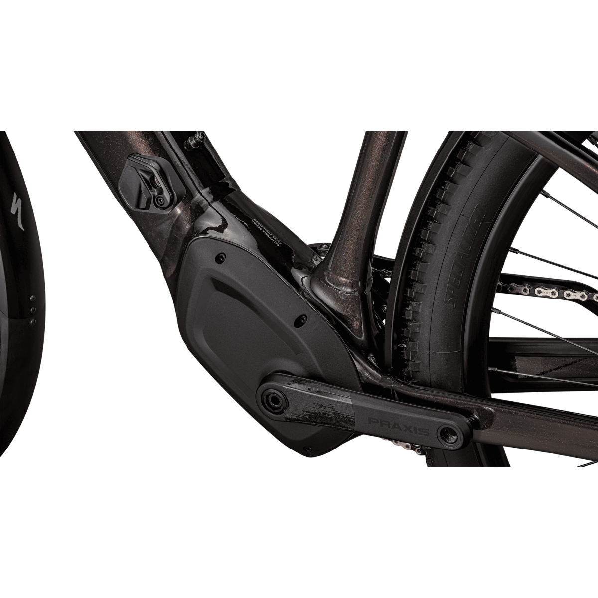Specialized Turbo Tero 5.0 EQ E-Bike | Red Onyx - Smoke