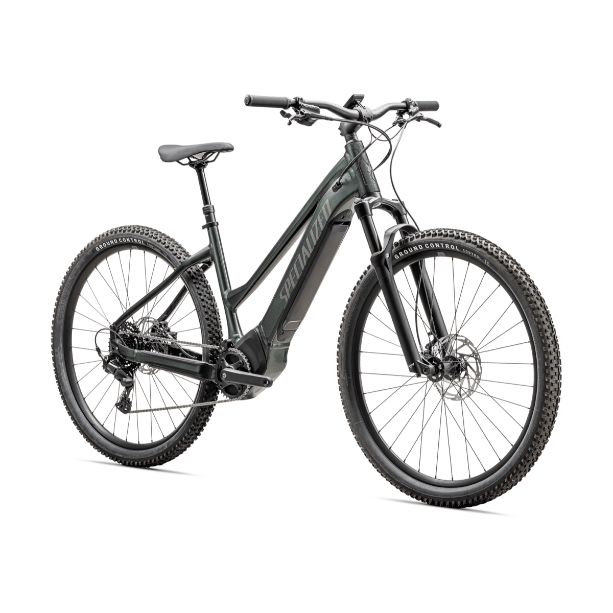 Specialized Turbo Tero 4.0 E-Bike Step-Through | Oak Green Metallic - Smoke