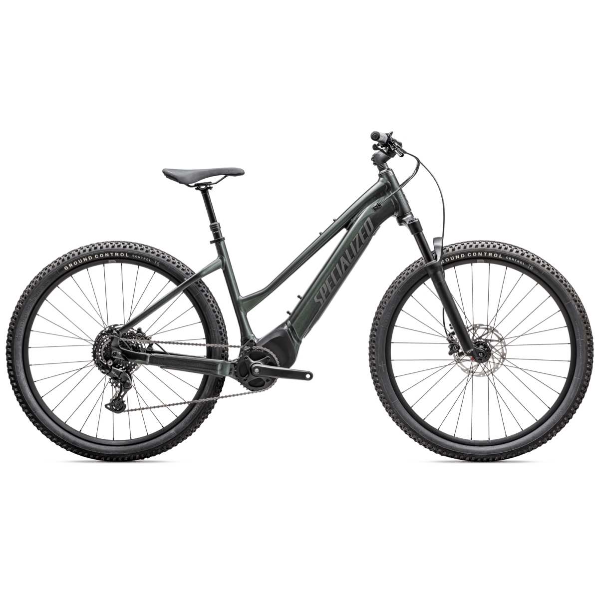 Specialized Turbo Tero 4.0 E-Bike Step-Through | Oak Green Metallic - Smoke