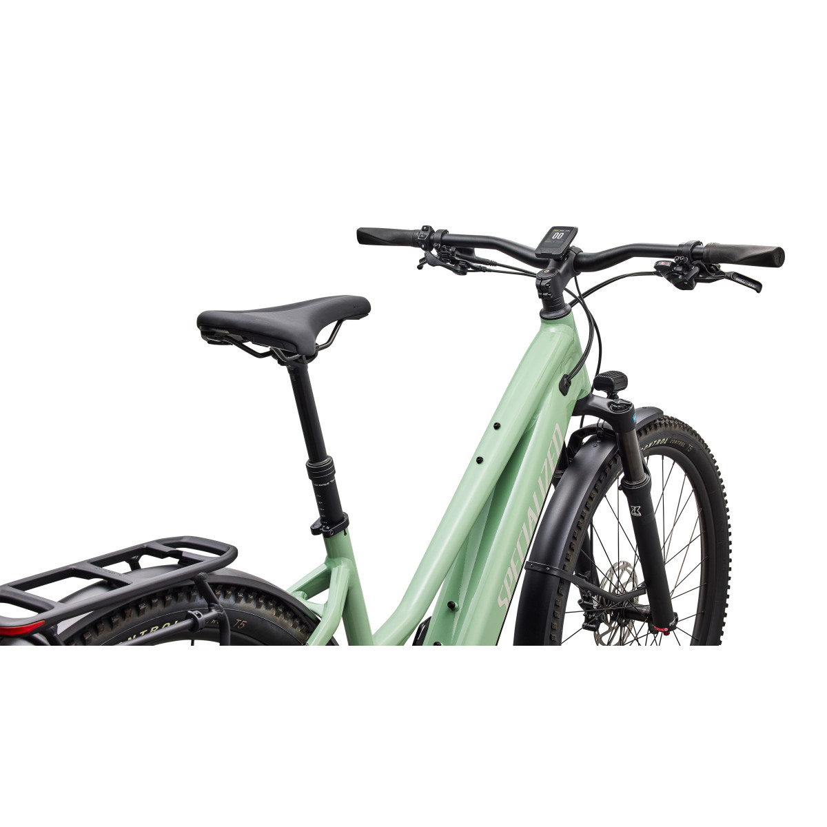 Specialized Turbo Tero 4.0 EQ Step-Through elektrijalgratas | Gloss Pistachio - Dolomite