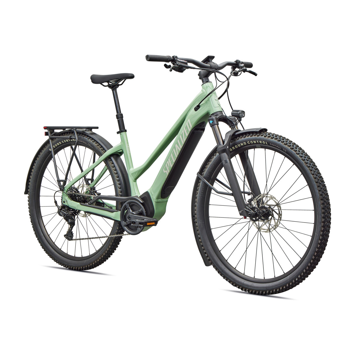 Specialized Turbo Tero 4.0 EQ Step-Through elektrijalgratas | Gloss Pistachio - Dolomite