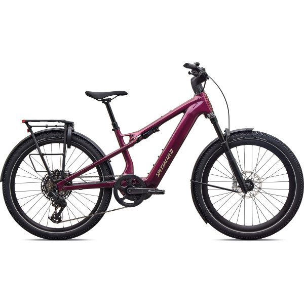 Specialized Turbo Vado 3 X 5.0 elektrijalgratas | Gloss Bordeaux Metallic - Sandstone Metallic