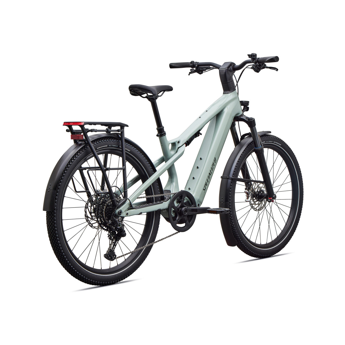 Specialized Turbo Vado 3 X 4.0 elektrijalgratas | Gloss Agave Grey - Oak Green Metallic