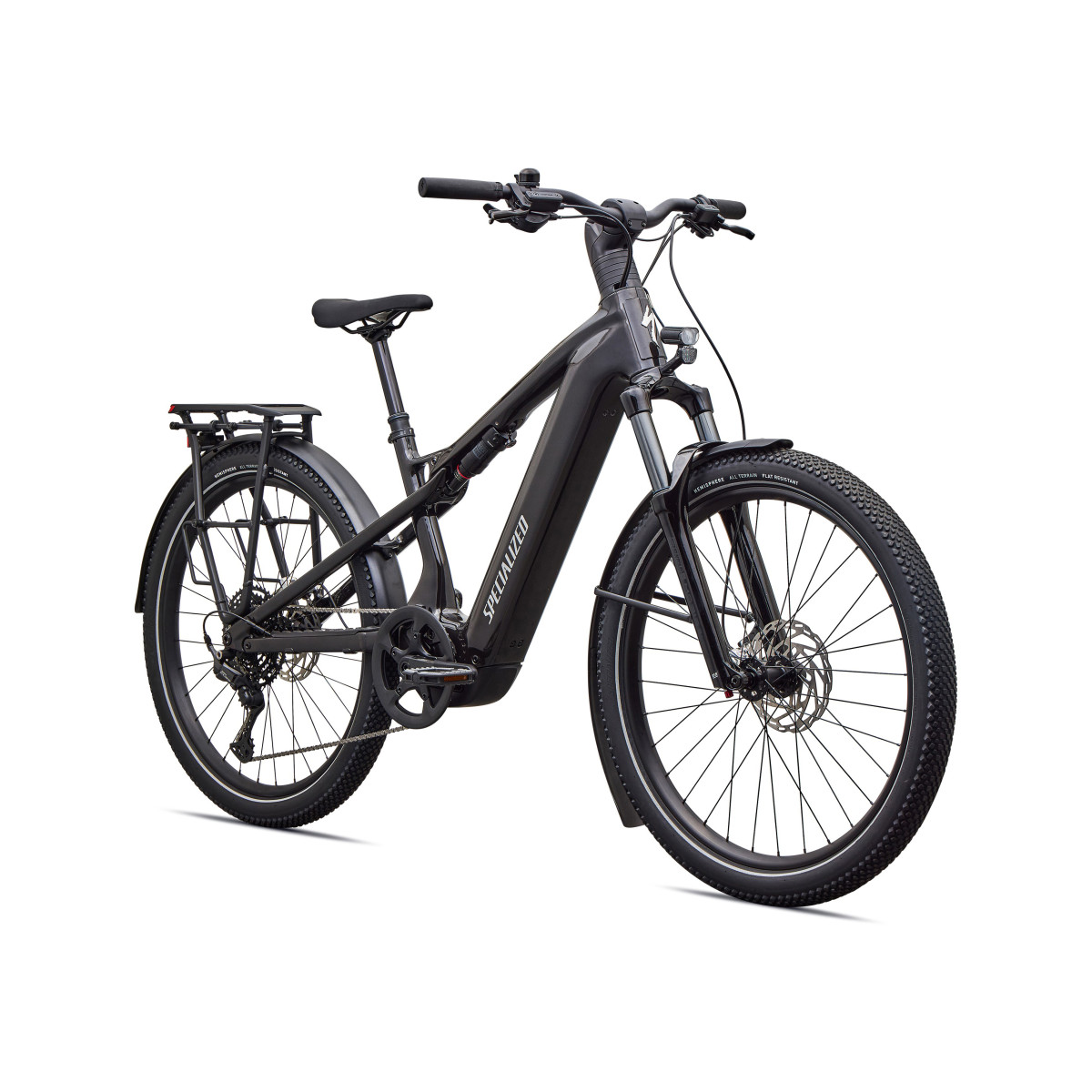 Specialized Turbo Vado 3 X 4.0 elektrijalgratas | Gloss Obsidian - Satin Silver Dust Frost