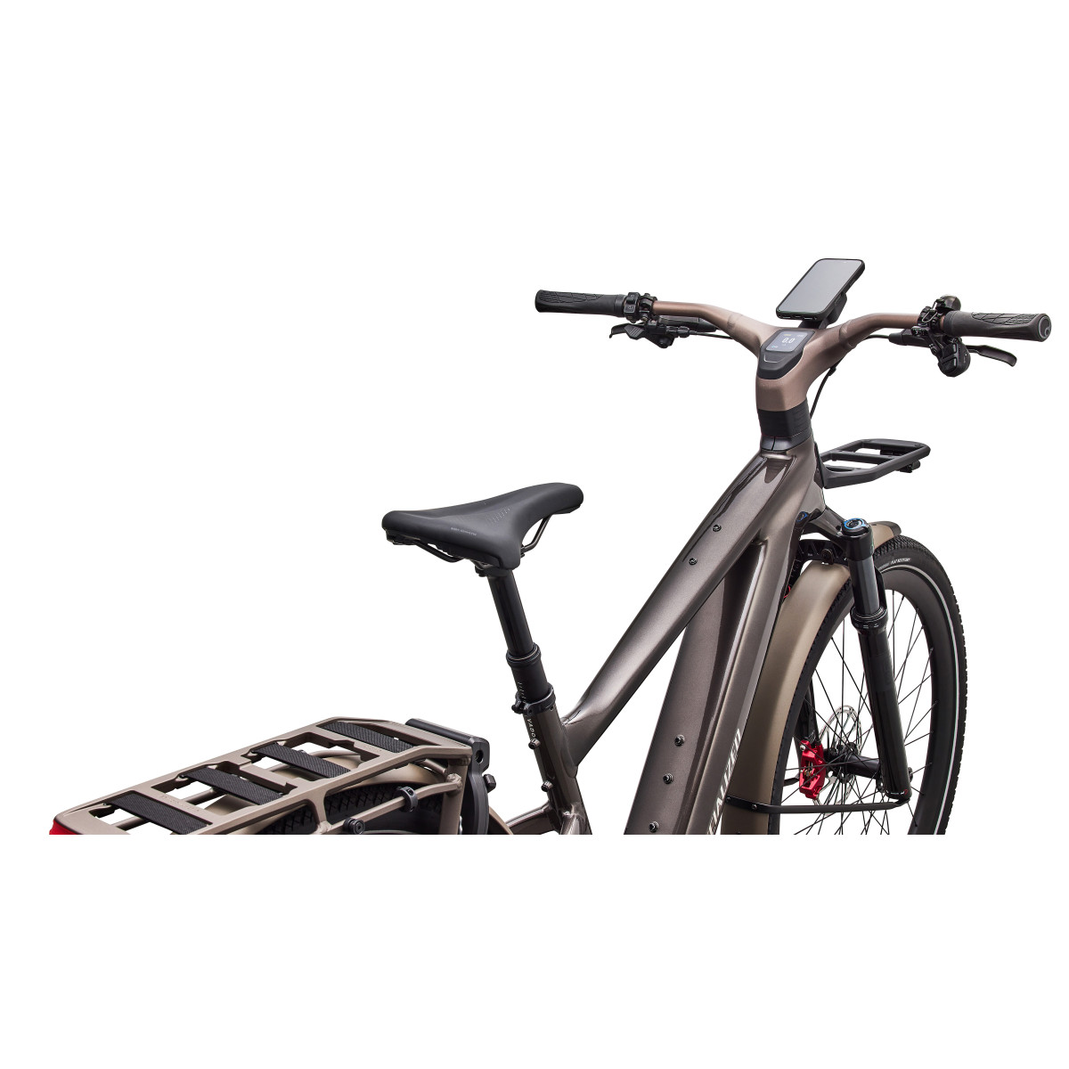 Specialized Turbo Vado 3 6.0 elektrijalgratas | Gloss Warm Smoke Metallic - Satin Brushed Chrome