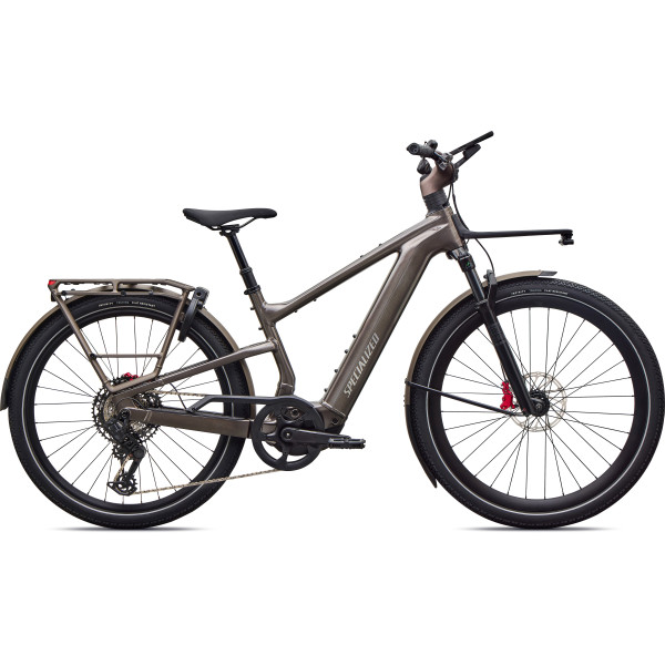 Specialized Turbo Vado 3 6.0 elektrijalgratas | Gloss Warm Smoke Metallic - Satin Brushed Chrome