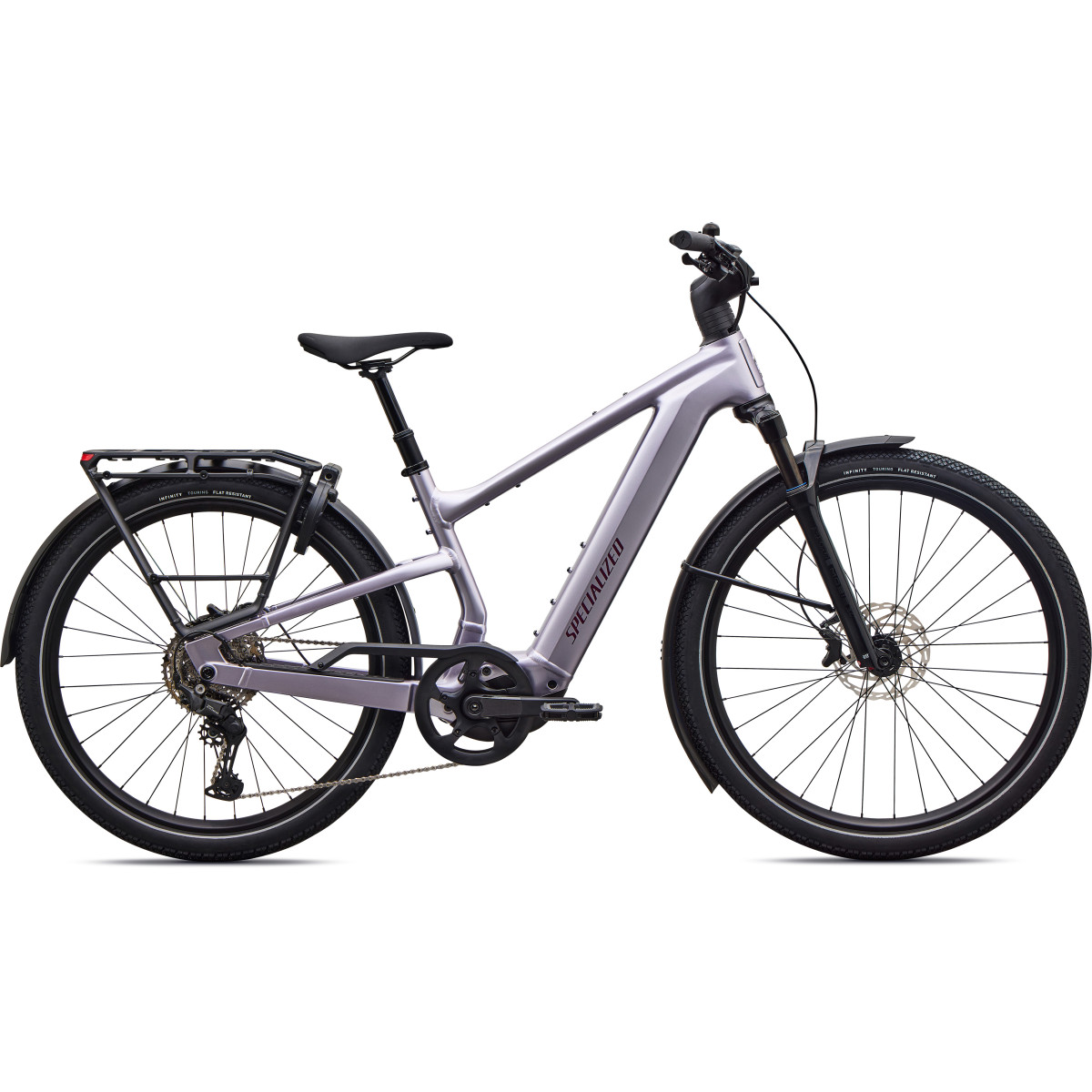 Specialized Turbo Vado 3 5.0 elektrijalgratas | Gloss Amethyst Frost Metallic - Bordeaux Metallic