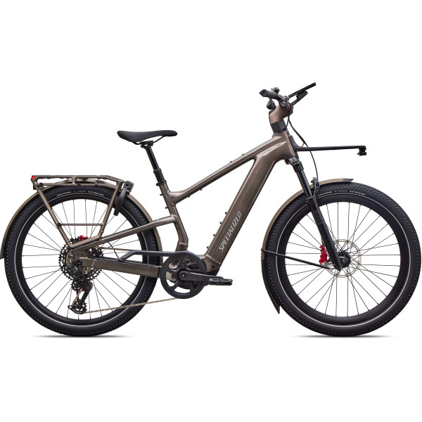 Specialized Turbo Vado 3 EVO 6.0 elektrijalgratas | Gloss Warm Smoke Metallic - Satin Brushed Chrome