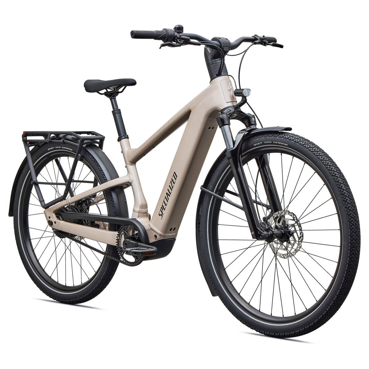 Specialized Turbo Vado 3 4.0 IGH elektrijalgratas | Gloss Sandstone Metallic - Warm Smoke Metallic