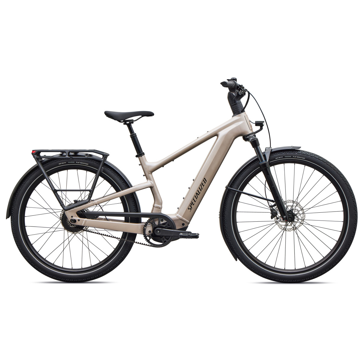 Specialized Turbo Vado 3 4.0 IGH elektrijalgratas | Gloss Sandstone Metallic - Warm Smoke Metallic