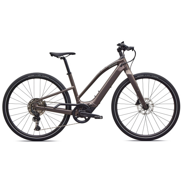 Specialized Turbo Vado SL 2 4.0 Step-Through elektrijalgratas | Satin Gun Metal - Agave Grey Frost Reflective