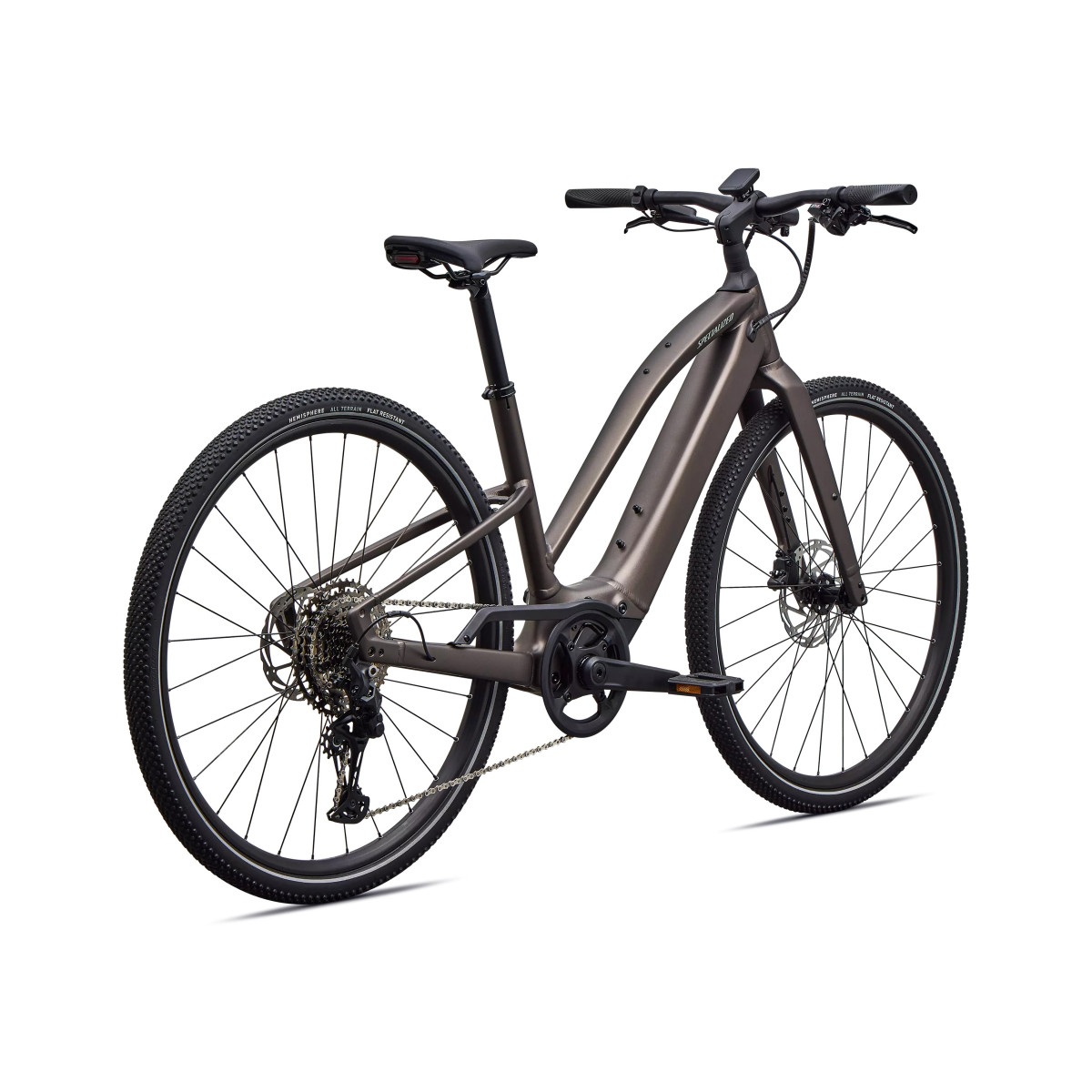 Specialized Turbo Vado SL 2 4.0 Step-Through elektrijalgratas | Satin Gun Metal - Agave Grey Frost Reflective