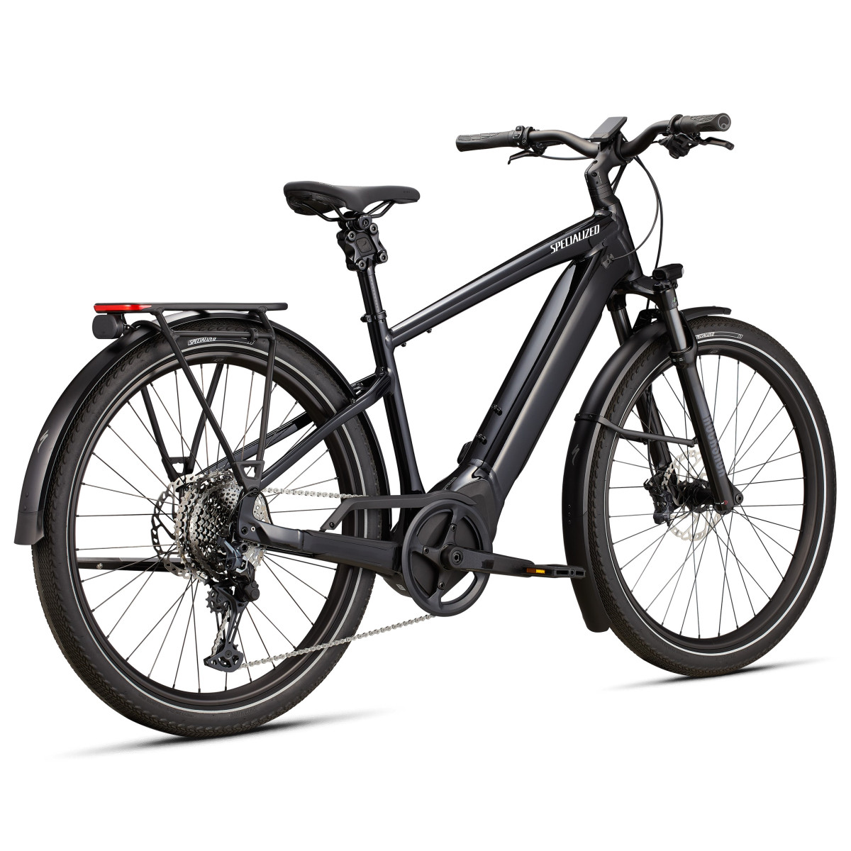 Specialized Turbo Vado 5.0 elektriratas | Gloss Castblack - Satin Silver