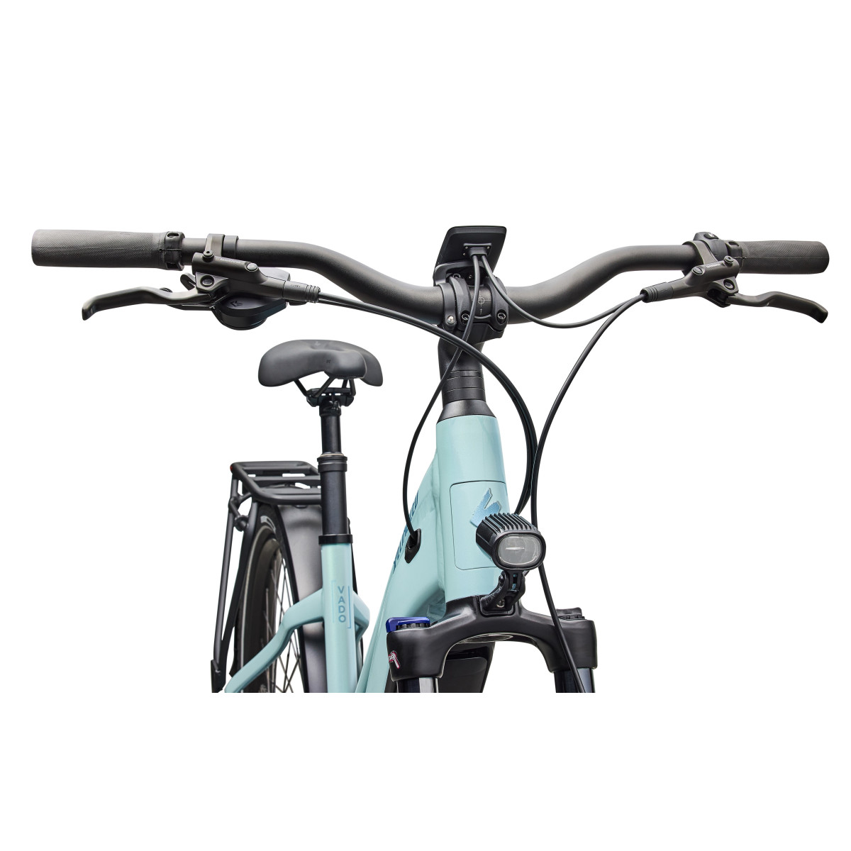 Specialized Turbo Vado 4.0 Step-Through elektriskais velosipēds | Gloss Seafoam - Lapis Pearl