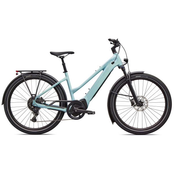 Specialized Turbo Vado 4.0 Step-Through elektriratas | Gloss Seafoam - Lapis Pearl