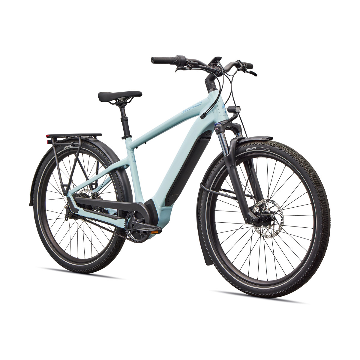 Specialized Turbo Vado 4.0 IGH elektriratas | Gloss Castblack - Satin Silver Reflective