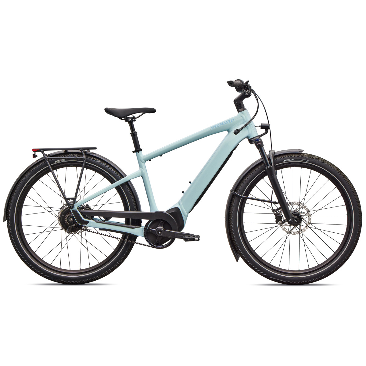 Specialized Turbo Vado 4.0 IGH elektriratas | Gloss Castblack - Satin Silver Reflective