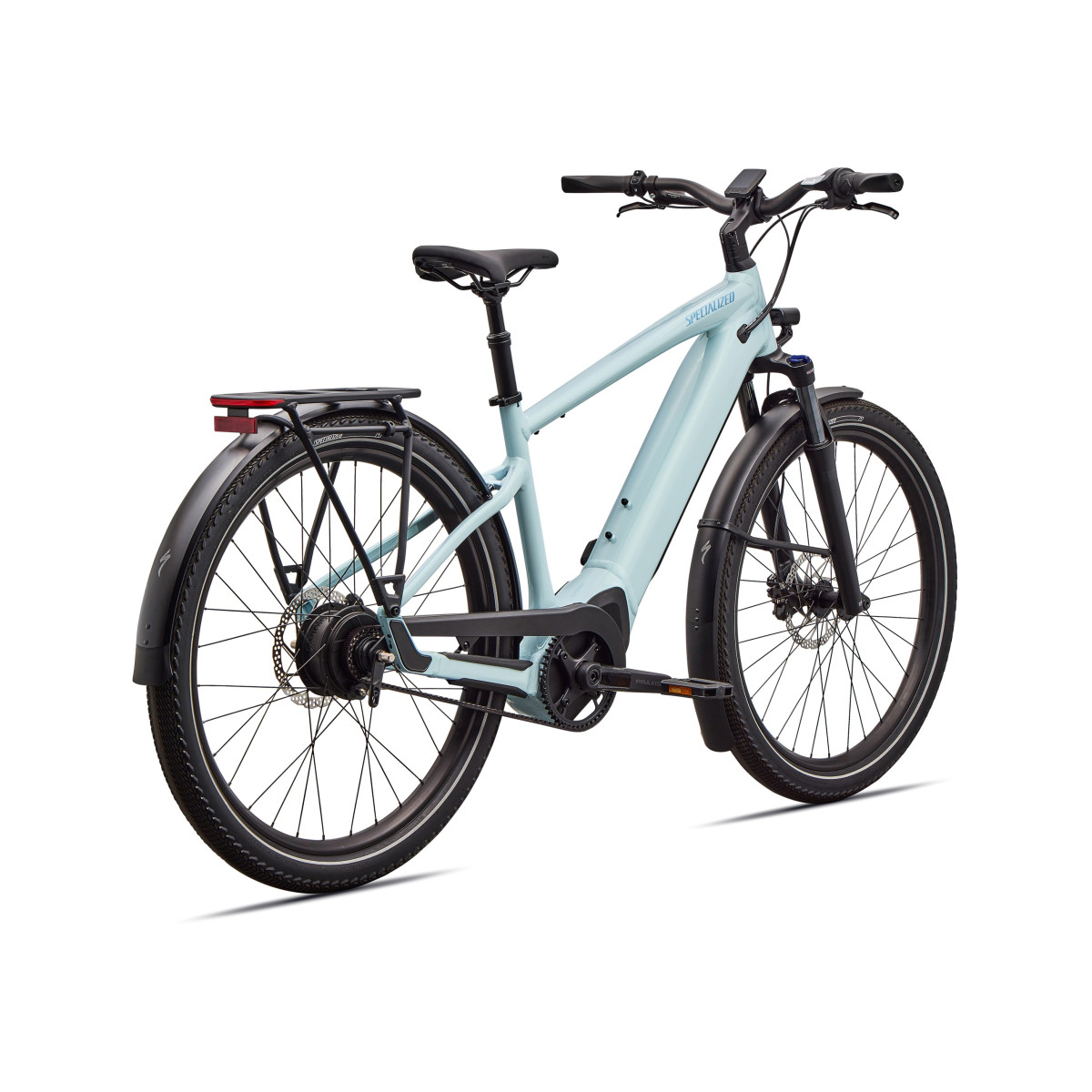 Specialized Turbo Vado 4.0 IGH elektriratas | Gloss Castblack - Satin Silver Reflective