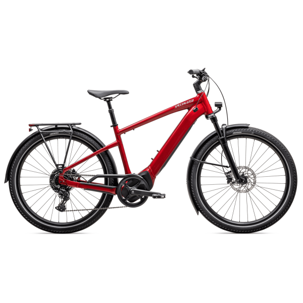 Specialized Turbo Vado 4.0 elektriratas | Red Tint - Satin Silver Reflective