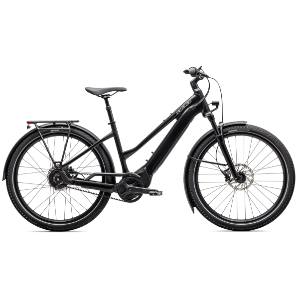 Specialized Turbo Vado 4.0 IGH Step-Through elektriratas | Gloss Castblack - Satin Silver Reflective