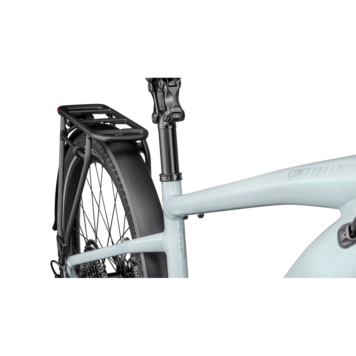 Specialized Turbo Vado 5.0 elektriskais velosipēds | Seafoam - Lapis Pearl - Glacial Metallic