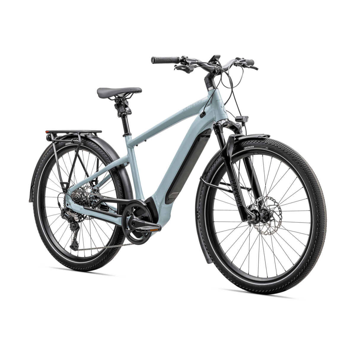 Specialized Turbo Vado 5.0 elektriskais velosipēds | Seafoam - Lapis Pearl - Glacial Metallic