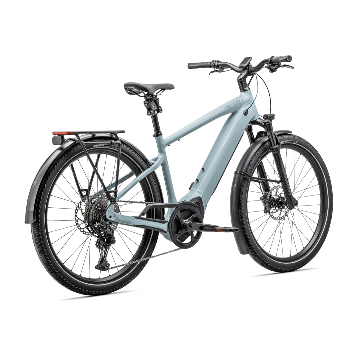 Specialized Turbo Vado 5.0 elektriskais velosipēds | Seafoam - Lapis Pearl - Glacial Metallic