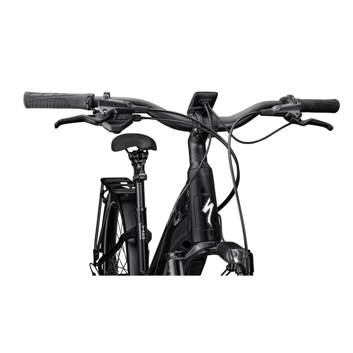 Specialized Turbo Vado 5.0 Step-Through elektriskais velosipēds | Castblack - Satin Silver Reflective