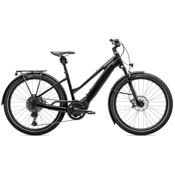 Specialized Turbo Vado 5.0 Step-Through elektriratas | Castblack - Satin Silver Reflective