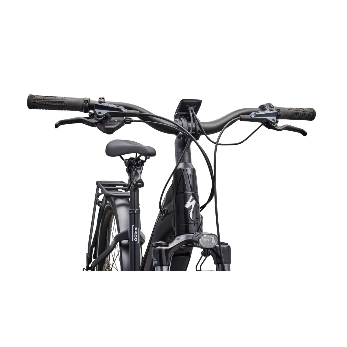 Specialized Turbo Vado 5.0 Step-Through elektriratas | Gloss Castblack - Satin Silver Reflective