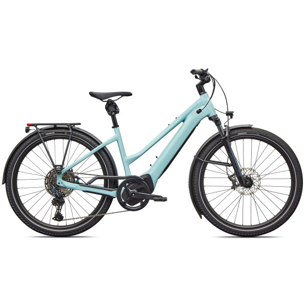 Specialized Turbo Vado 5.0 Step-Through elektriratas | Gloss Seafoam - Lapis Pearl