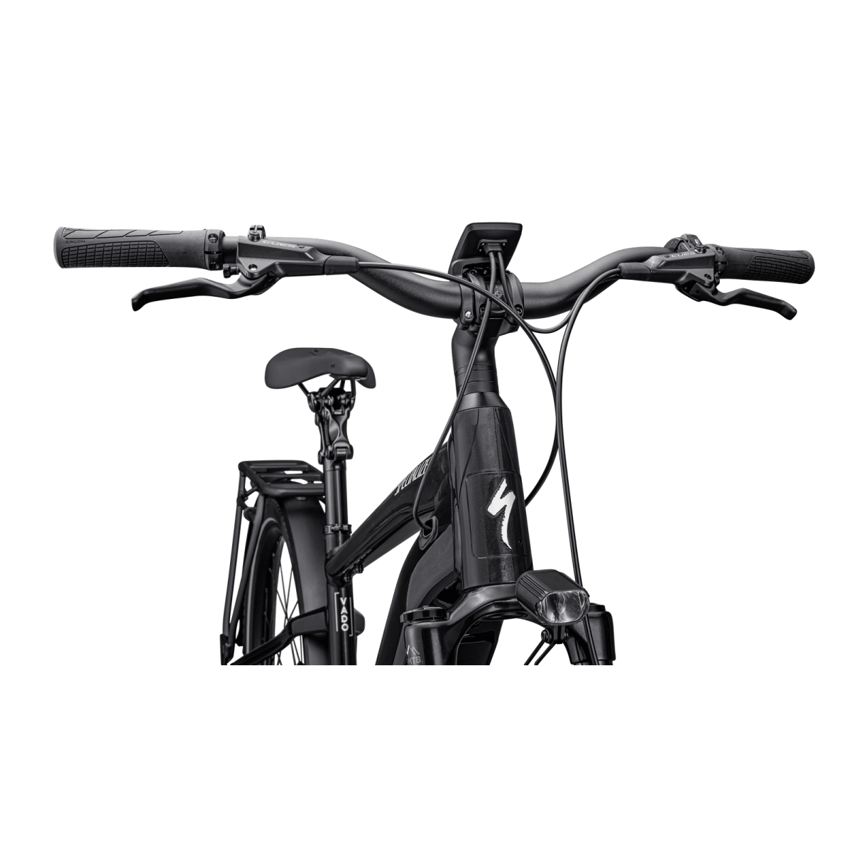 Specialized Turbo Vado 5.0 IGH elektriskais velosipēds | Castblack - Satin Silver Reflective