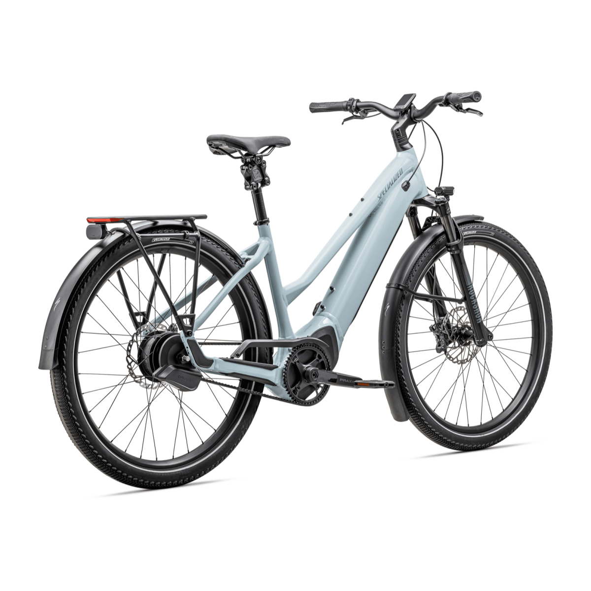 Specialized Turbo Vado 5.0 IGH Step-Through E-Bike | Satin Seafoam - Lapis Pearl - Glacial