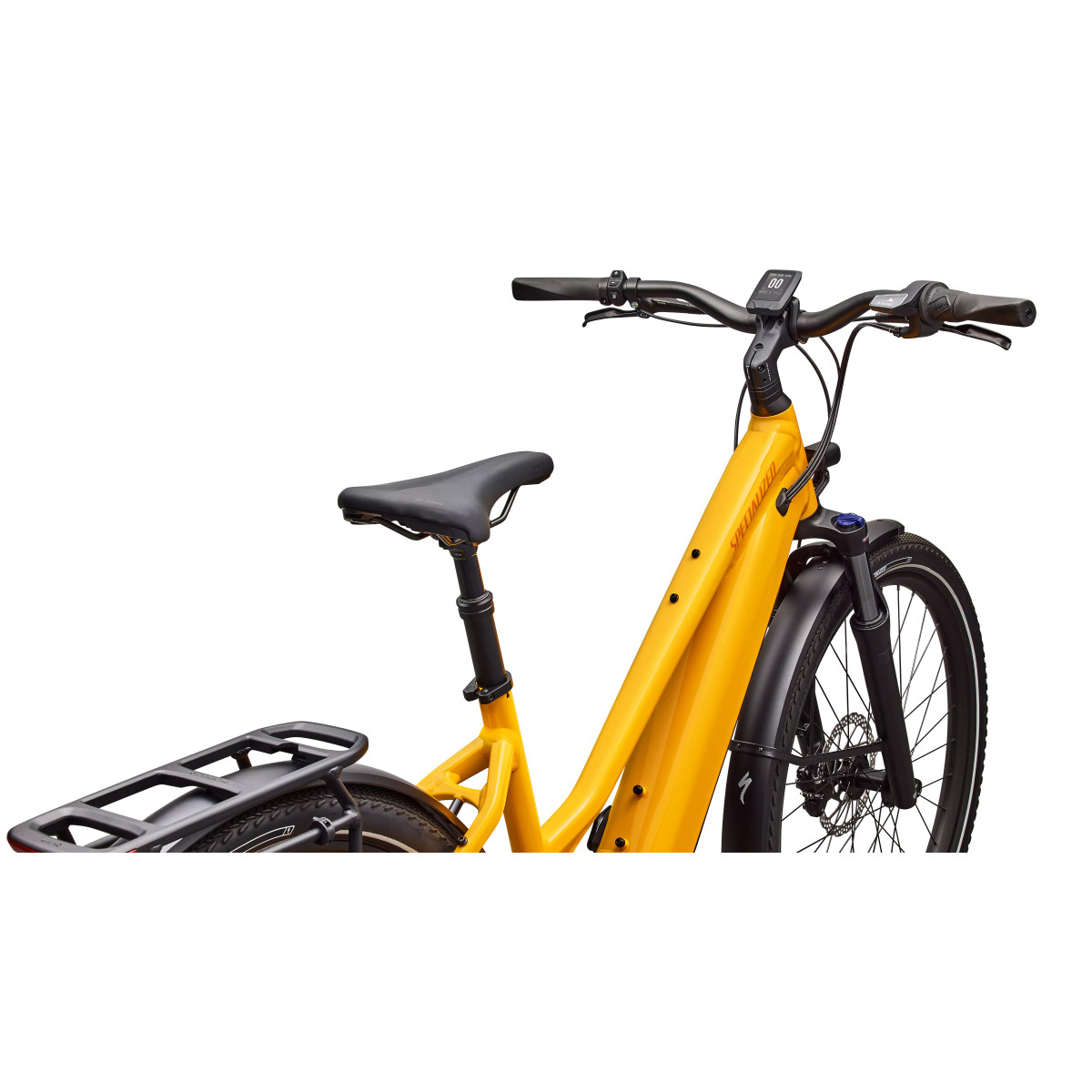 Specialized Turbo Vado 4.0 IGH Step-Through elektriratas | Gloss California Sunshine - Orange Zest
