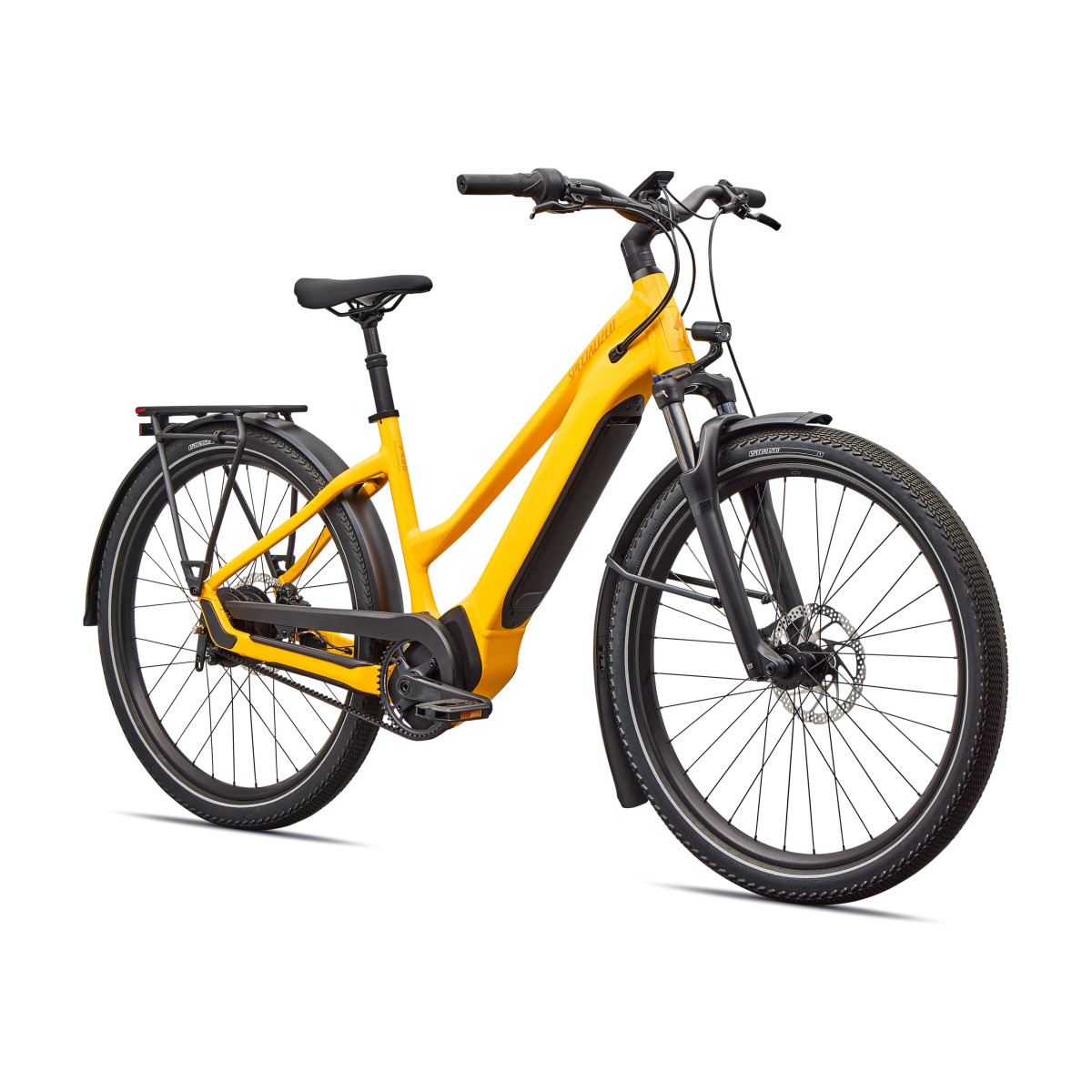 Specialized Turbo Vado 4.0 IGH Step-Through elektriratas | Gloss California Sunshine - Orange Zest