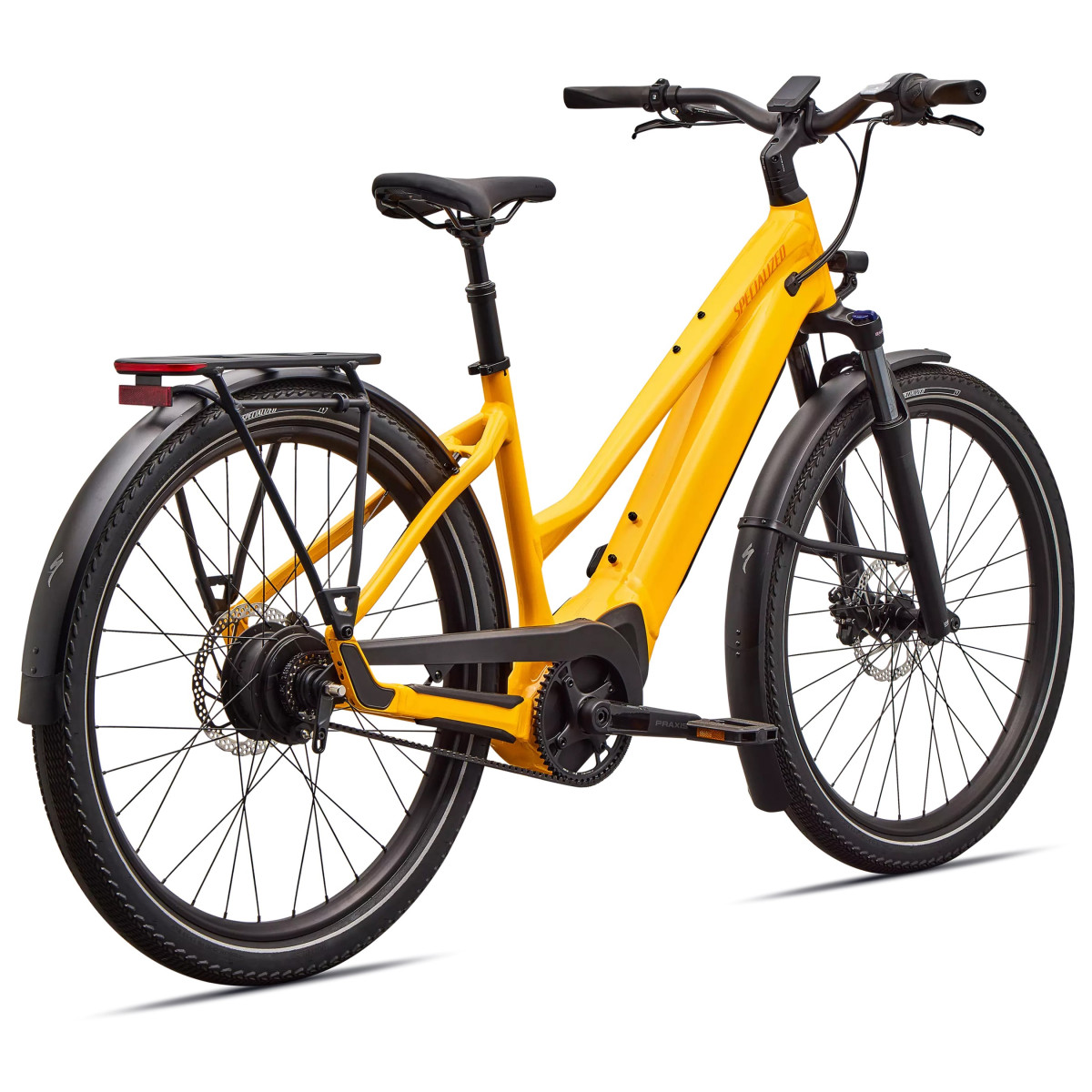 Specialized Turbo Vado 4.0 IGH Step-Through elektriratas | Gloss California Sunshine - Orange Zest