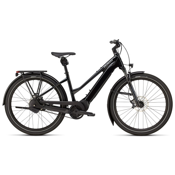 Specialized Turbo Vado 5.0 IGH Step-Through elektriratas | Gloss Castblack - Satin Silver