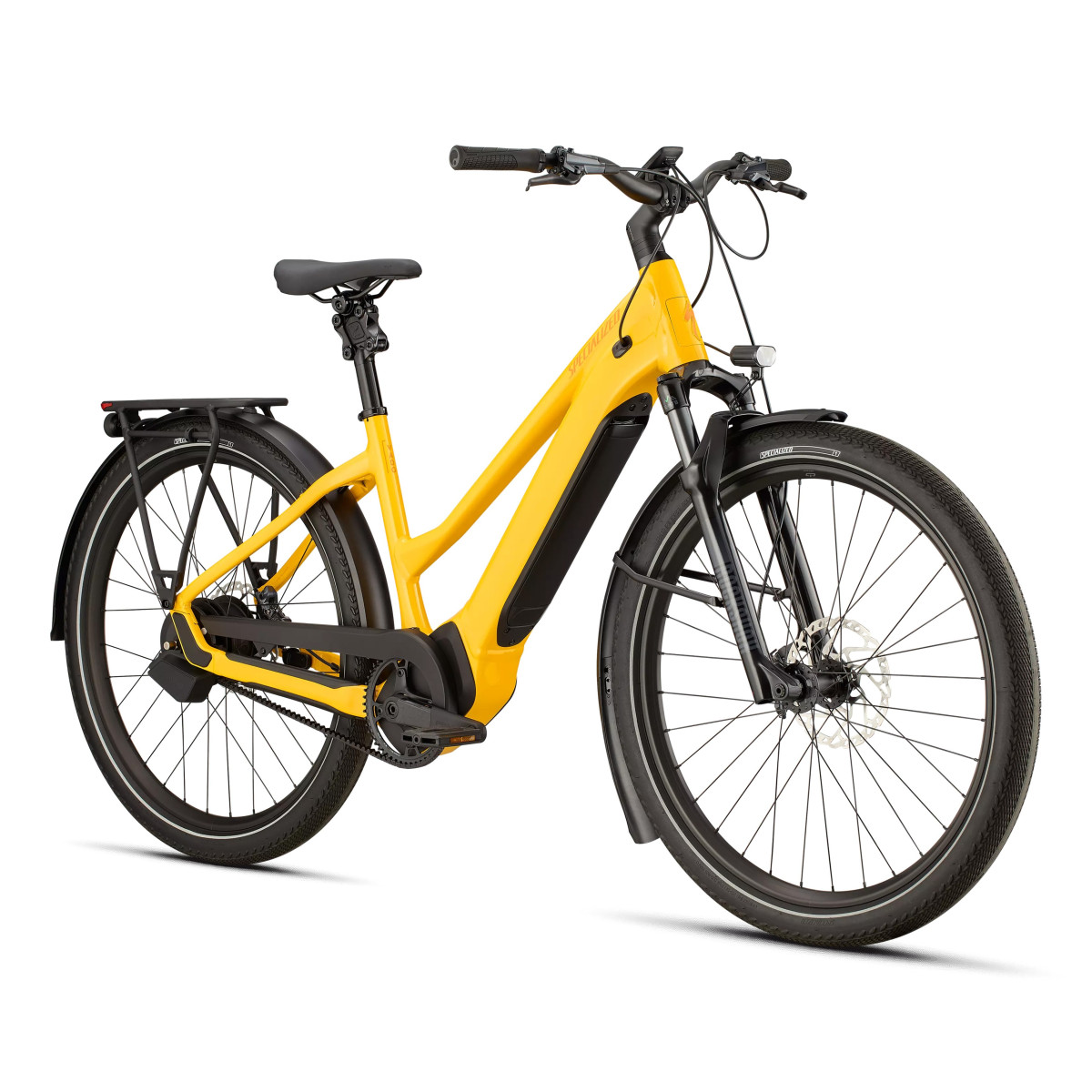 Specialized Turbo Vado 5.0 IGH Step-Through elektriratas | Gloss California Sunshine - Orange Zest