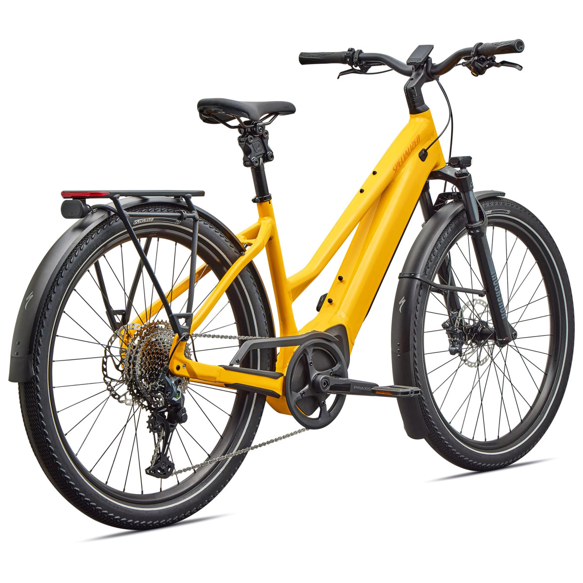 Specialized Turbo Vado 5.0 Step-Through elektriratas | Gloss California Sunshine - Orange Zest