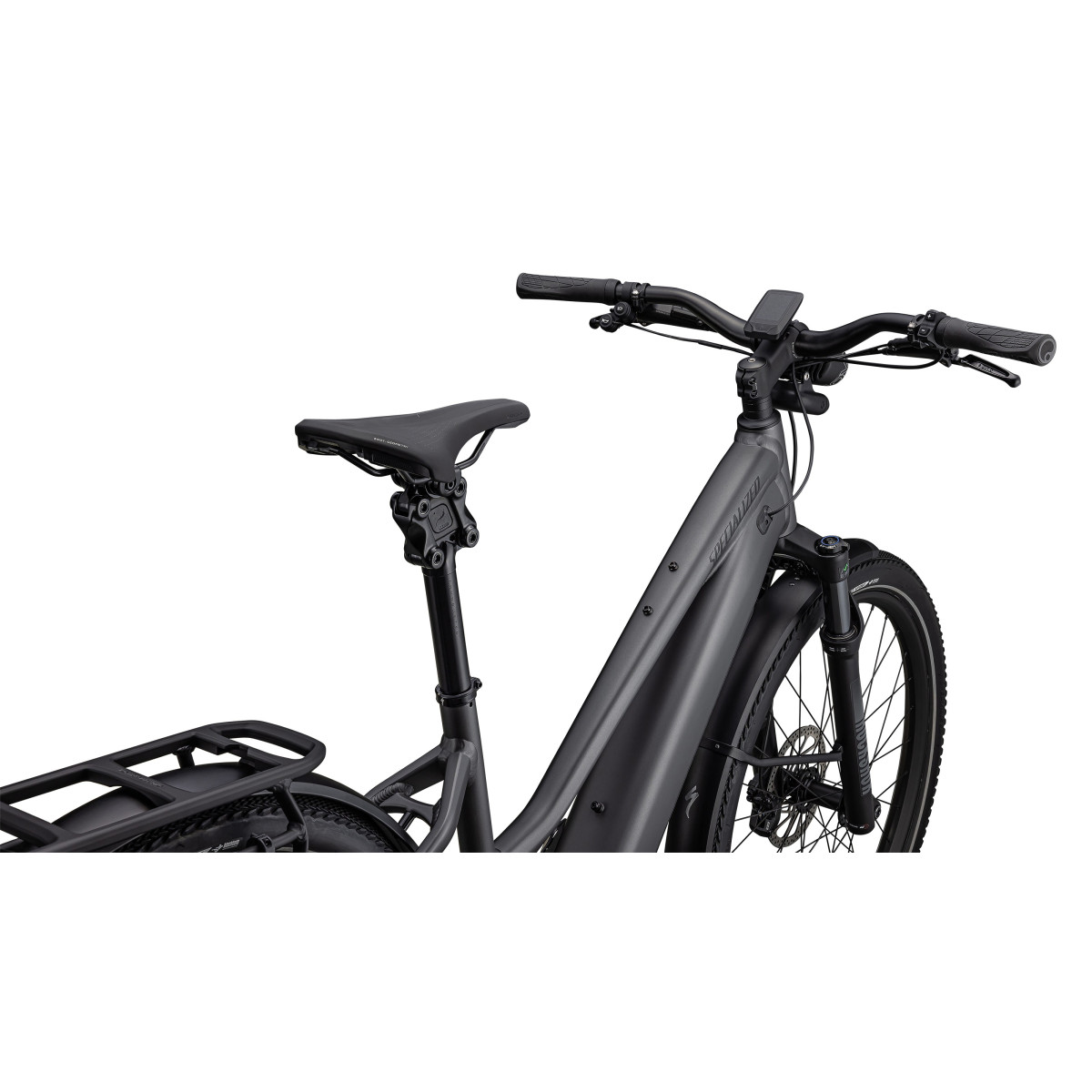 Specialized Turbo Vado S IGH Step-Through elektriratas | Smoke - Black Reflective