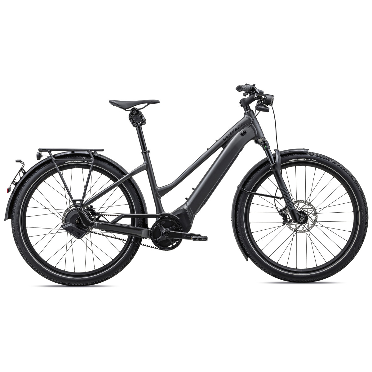 Specialized Turbo Vado S IGH Step-Through elektriratas | Smoke - Black Reflective