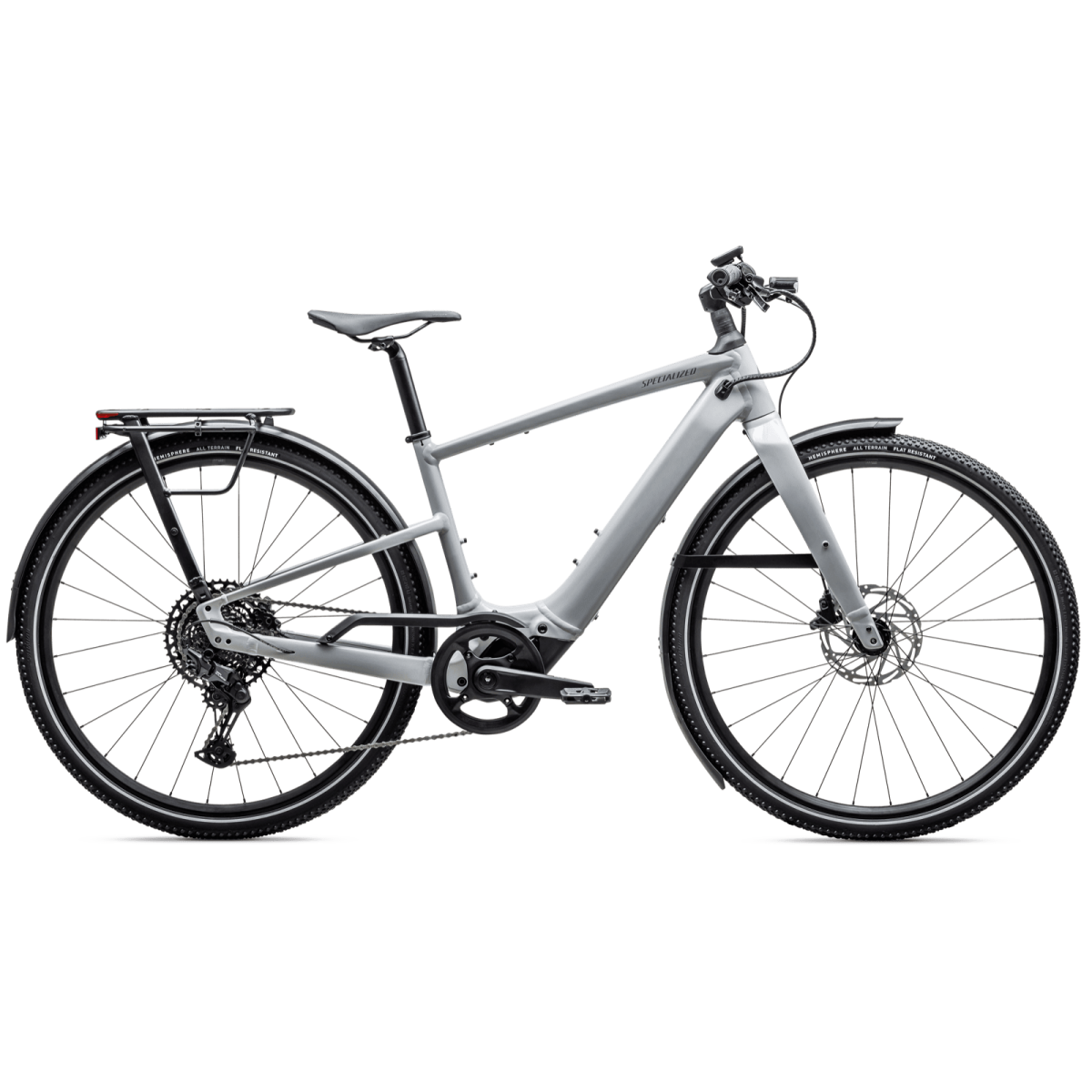 Specialized Turbo Vado SL 2 5.0 E-Bike | Gloss Dove Gray - Cool Grey Frost