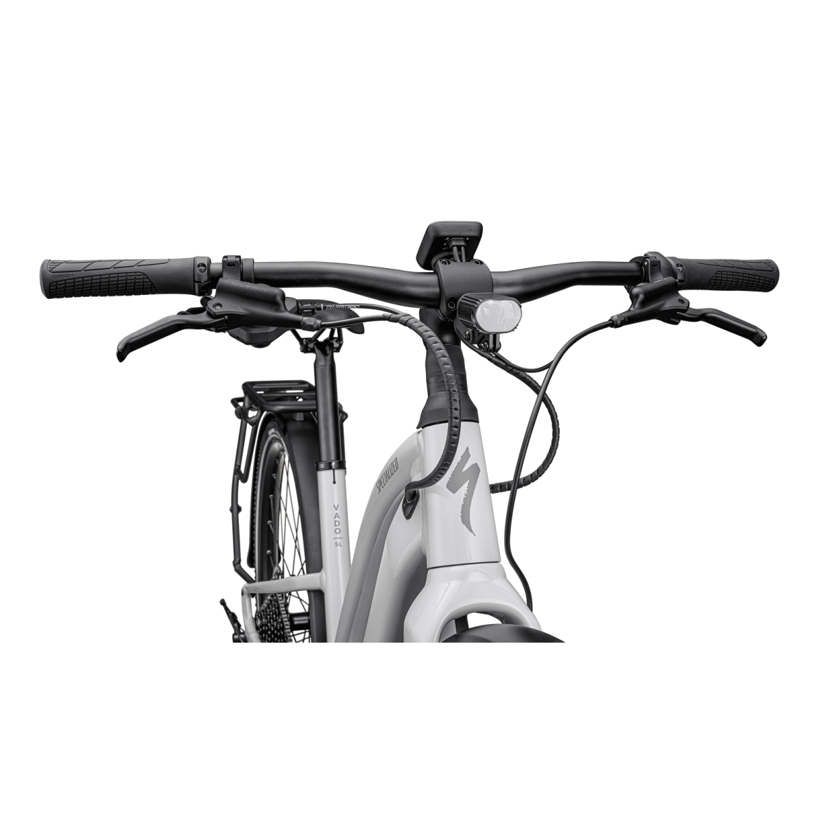 Specialized Turbo Vado SL 2 5.0 Step-Through elektrovelosipēds | Gloss Dove Gray - Cool Grey Frost