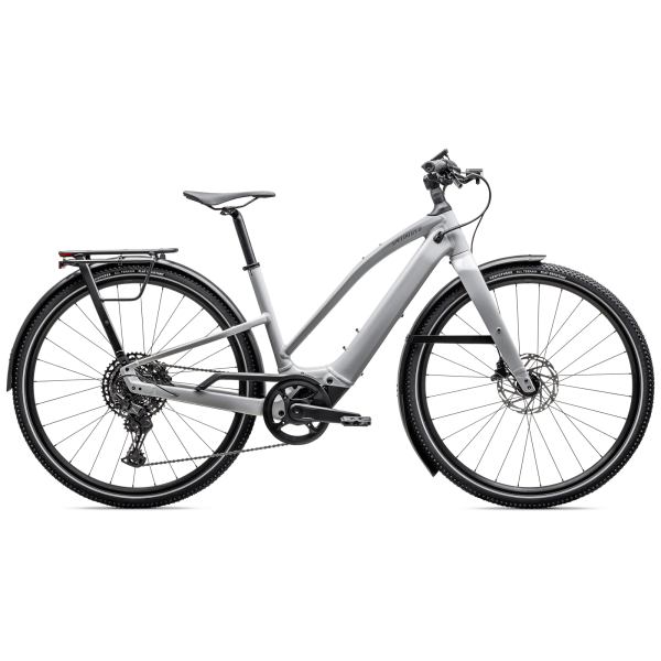 Specialized Turbo Vado SL 2 5.0 Step-Through elektrijalgratas | Gloss Dove Gray - Cool Grey Frost